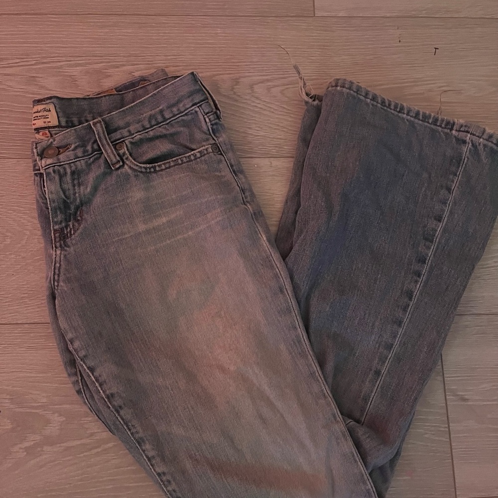 Abercrombie & Fitch Women’s Light Blue low rise Jeans